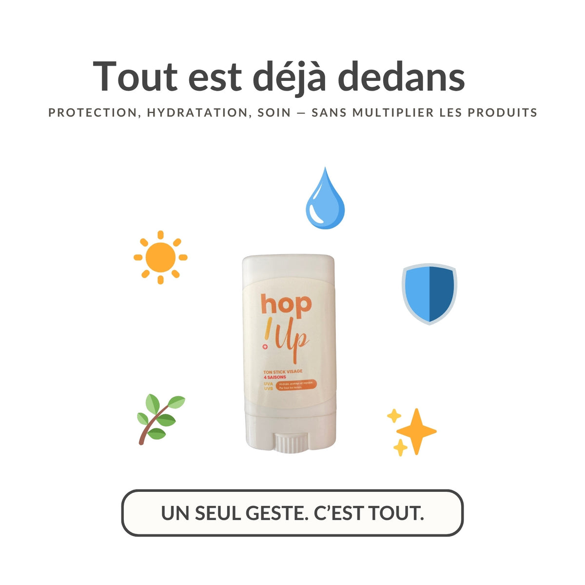 Stick solaire poche hop!Up