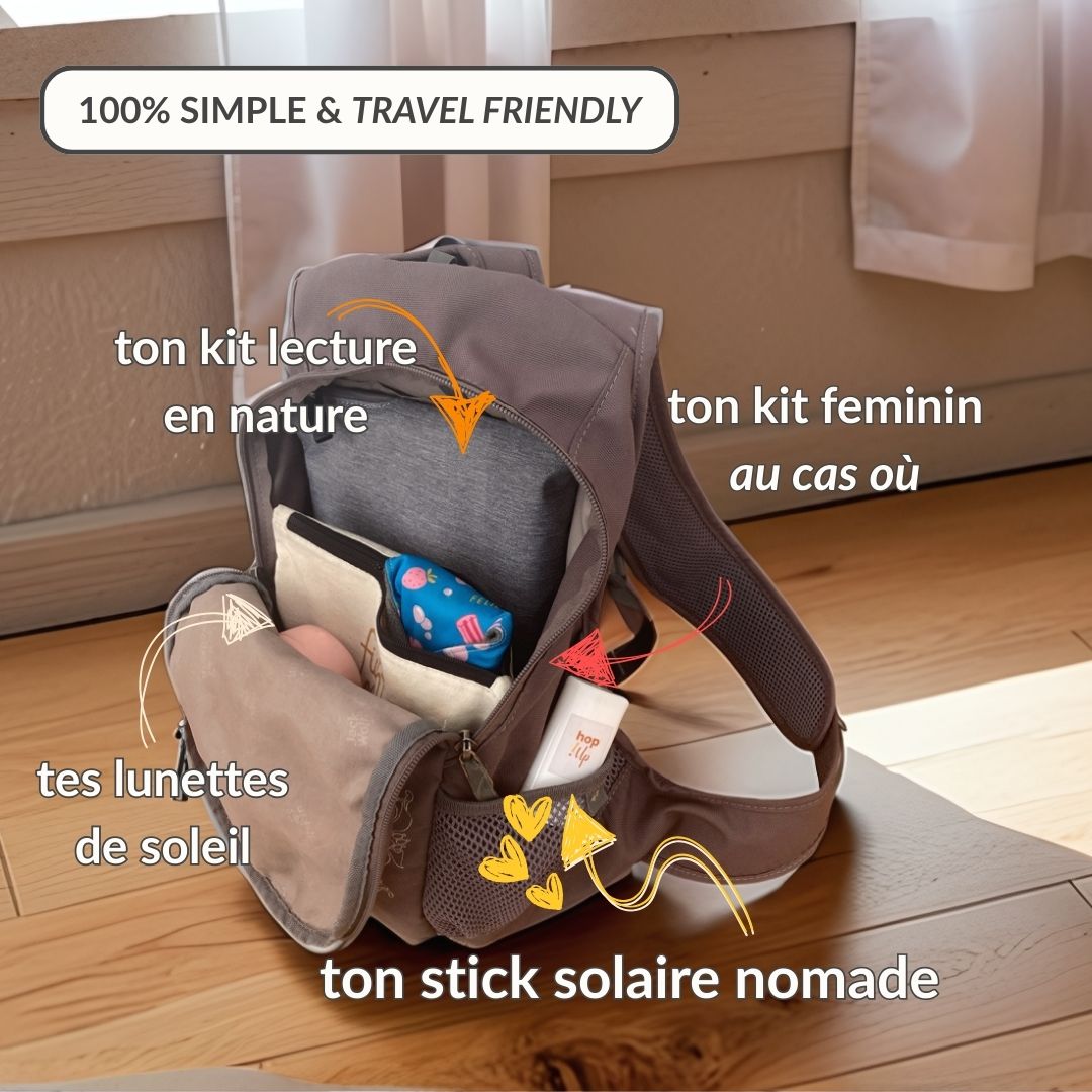Ton sac à dos prêt pour ta sortie outdoor